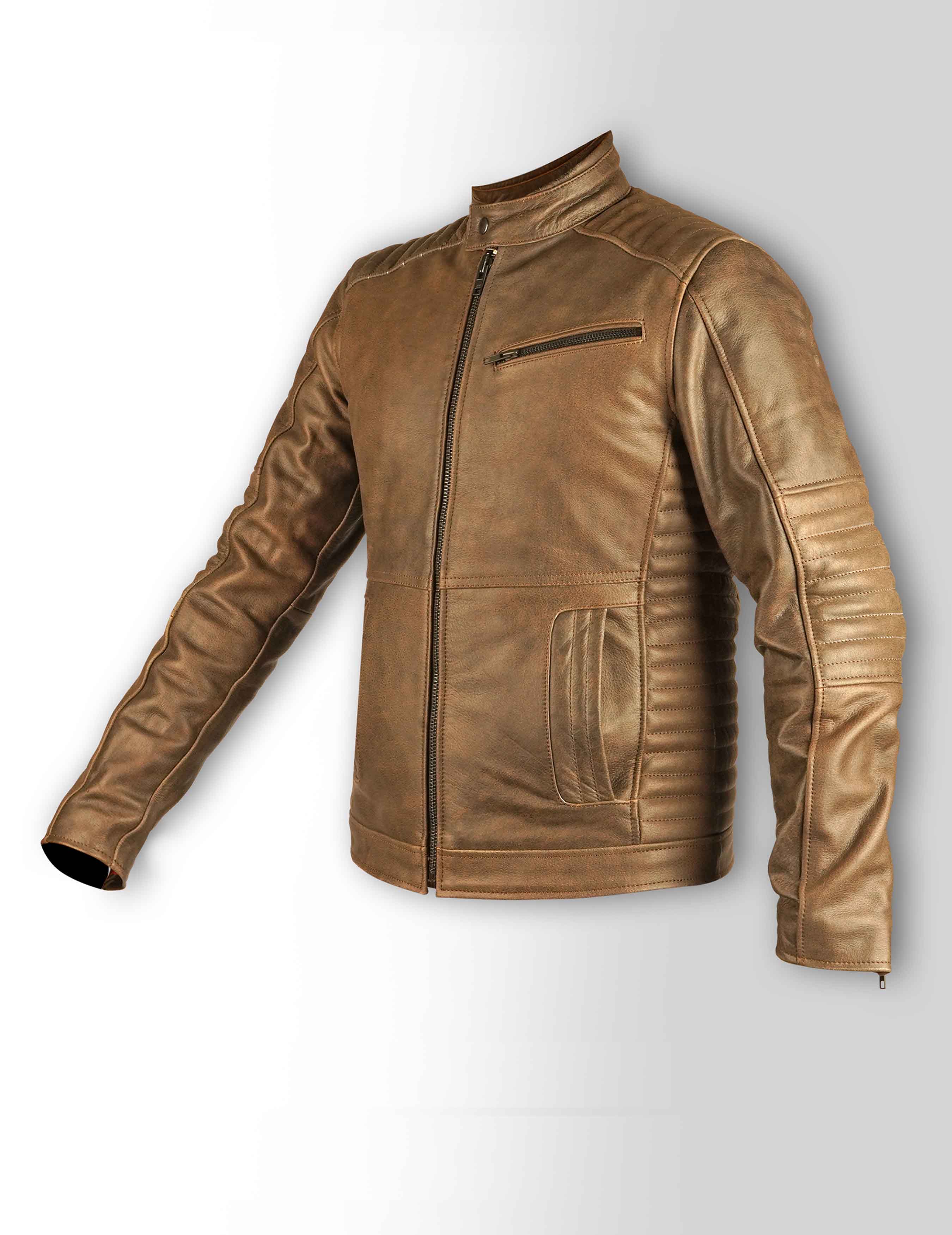 Men semi motor bike jackets